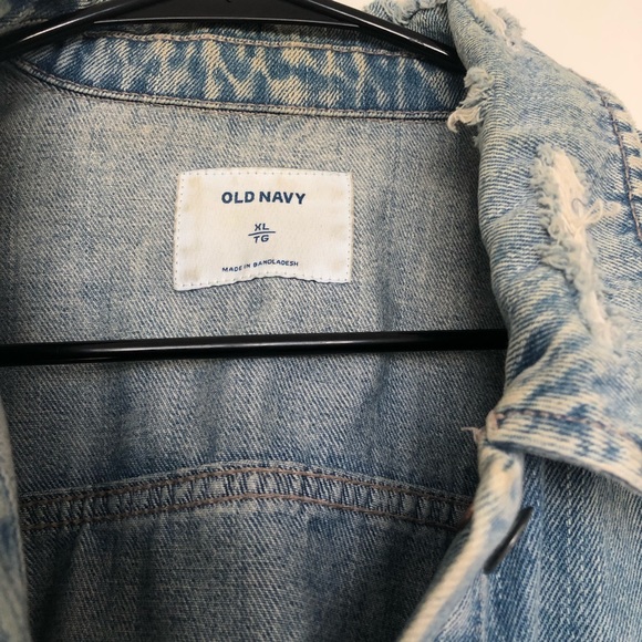EUC | Ladies Old Navy Jean Jacket - Picture 7 of 7